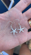 Load image into Gallery viewer, Starfish Earring Drop Down