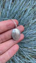 Load image into Gallery viewer, Silver Abalone Necklace