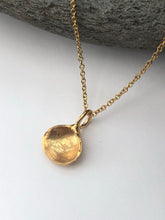 Load image into Gallery viewer, Gold  Walberswick Clam Shell Necklace