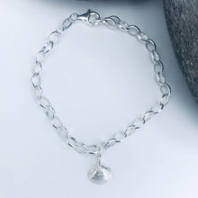 Load image into Gallery viewer, Silver Walberswick Clam Chain Bracelet