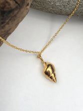 Load image into Gallery viewer, Gold Southwold Shell Necklace