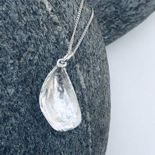 Load image into Gallery viewer, Silver Cornish Mussel Necklace