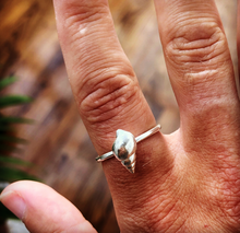 Load image into Gallery viewer, Silver Southwold Shell Ring