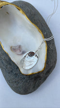 Load image into Gallery viewer, Silver Abalone Necklace