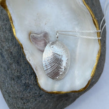 Load image into Gallery viewer, Silver Abalone Necklace