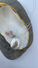 Load image into Gallery viewer, Silver Abalone Necklace