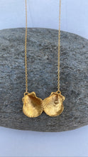 Load image into Gallery viewer, Gold Better Together Scallop Shell