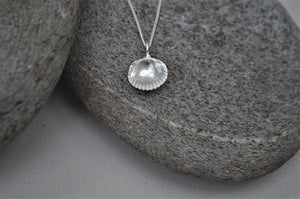 Silver Bawdsey Clam Shell Necklace