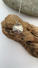 Load image into Gallery viewer, Sand Dollar Fossil Pendant