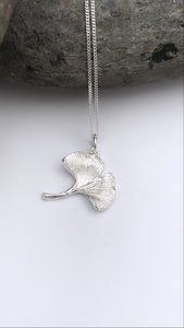 Ginkgo Leaf Pendant
