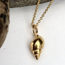 Load image into Gallery viewer, Gold Southwold Shell Necklace