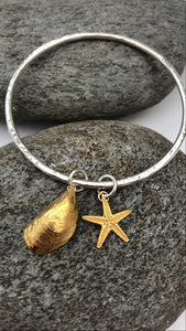 Duo Shell Bangle of your Choice