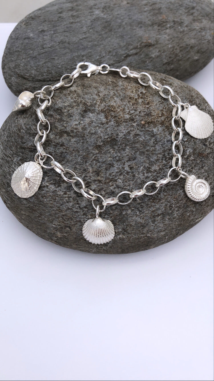 Shell Hunter Charm Bracelet