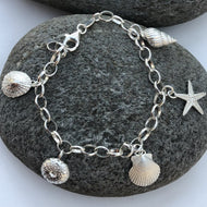 Shell Hunter Charm Bracelet