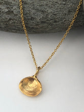 Load image into Gallery viewer, Gold  Walberswick Clam Shell Necklace