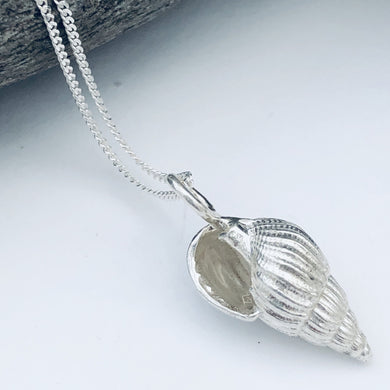 Silver Rendlesham Shell Necklace