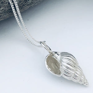 Silver Rendlesham Shell Necklace