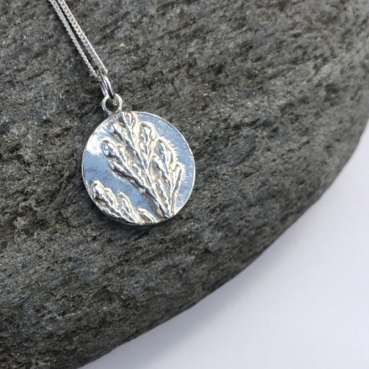 Seaweed ‘Fossil’ Pendant