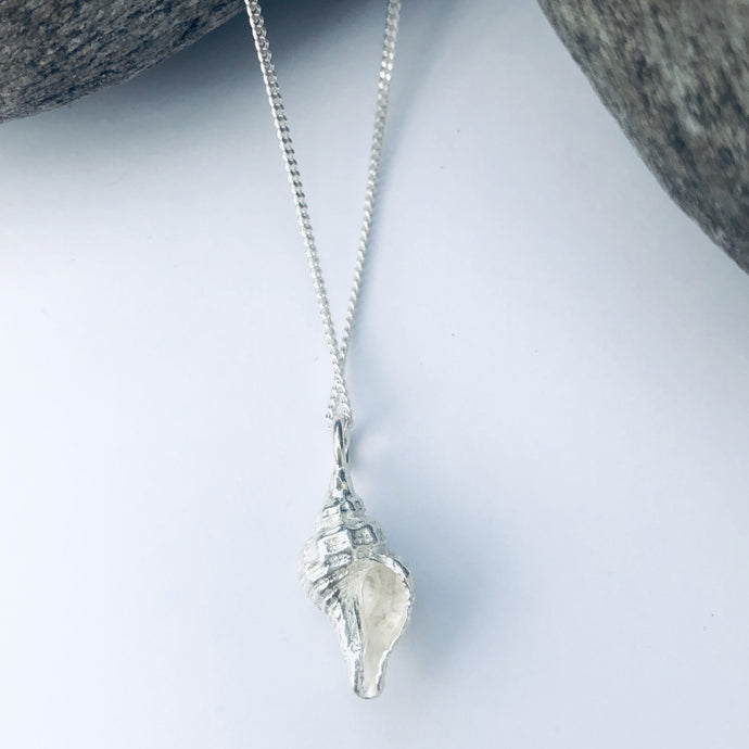 Silver Worlingworth Shell Necklace