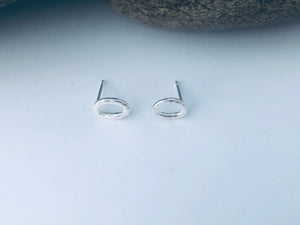 Mini Rain Drop Stud Earrings