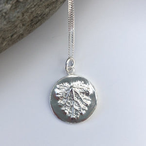 Sutton Hoo Leaf ‘Fossil’ Pendant