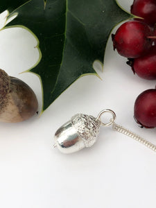 Suffolk Acorn Necklace