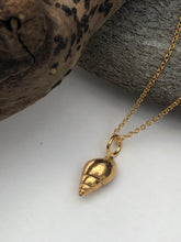Load image into Gallery viewer, Gold Southwold Shell Necklace