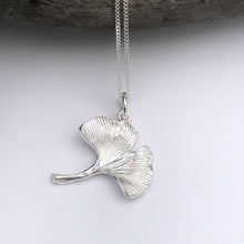 Load image into Gallery viewer, Ginkgo Leaf Pendant