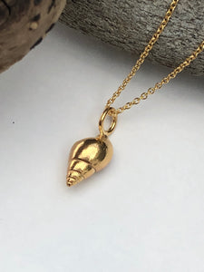 Gold Southwold Shell Necklace