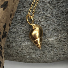 Load image into Gallery viewer, Gold Southwold Shell Necklace