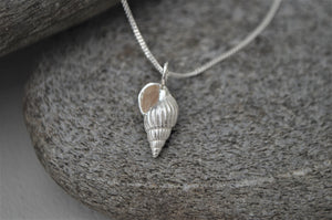 Silver Rendlesham Shell Necklace